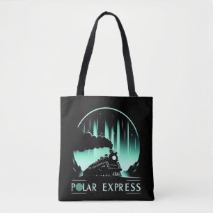 Stijlvol Polar Express Trein Design Draagtas