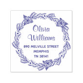 Stijlvol retouradres voorgeïnkt stempel (Design)