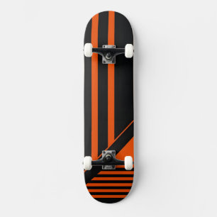 Stijlvol retro grafisch ontwerp skateboard