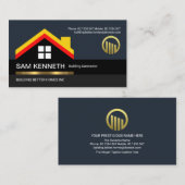 Stijlvol Rooftop Window Building Handyman Visitekaartje (Voorkant / Achterkant)