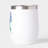 Stijlvol Roos met overmaat - Icy Blue (Links)