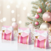 Stijlvol Roze en Metaalglans Bedankdoosjes