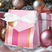 Stijlvol Roze en Metaalglans Bedankdoosjes