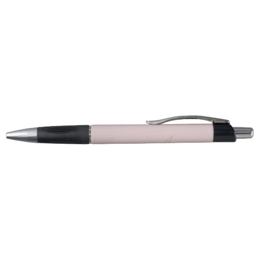 Stijlvol roze goud handtekening script Monogram Pen (Bovenkant)