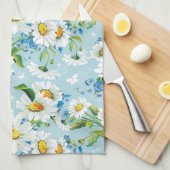 Stijlvol, schitterend, helder bloempatroon 2 theedoek (Quarter Fold)