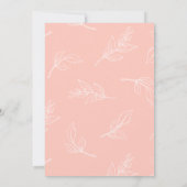 Stijlvol script bruiloft Bewaar de datum foto Kaart (Achterkant)