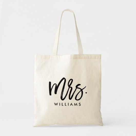 Stijlvol script "Future Mrs." Tote Bag (Voorkant)