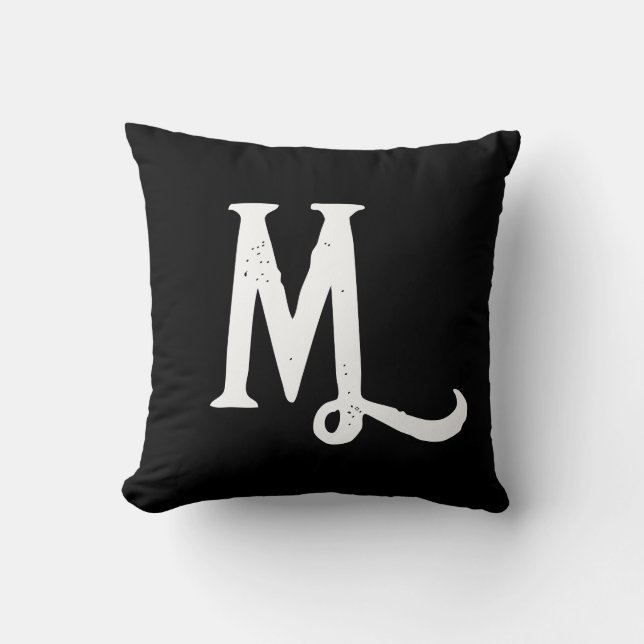 STIJLVOL SCRIPT MONOGRAM SIERKUSSEN (Voorkant)