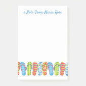 Stijlvol script voor moderne Teenslippers Post-it® Notes (Voorkant)