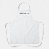 Stijlvol Signature Script Monogram Wit Schort (Voorkant)