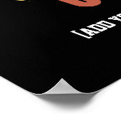 Stijlvol SKATEBOARD SISTA Afro Skateboarden op maa Poster (Hoek)