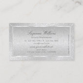 Stijlvol slanke slanke laptop Professional Visitekaartje (Achterkant)