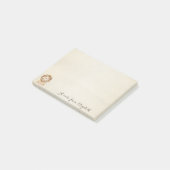 Stijlvol, speciaal gepersonaliseerde Baby leeuw Post-it® Notes (Schuin)