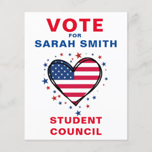 stijlvol Stem voor Class President: HART Flyer