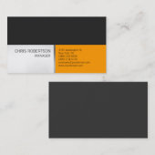 Stijlvol, stijlvol Visitekaartje (Voorkant / Achterkant)