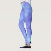 Stijlvol Storm cloud effect blauw Leggings (Links)