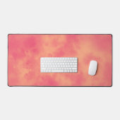 Stijlvol Storm cloud effect Peach Sinaasappel Bureaumat (Keyboard & Muis)
