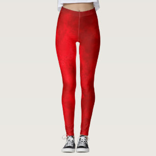 Stijlvol Storm cloud effect Rood Leggings