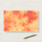 Stijlvol Storm cloud effect Sinaasappel Post-it® Notes (Op bureau)