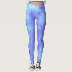 Stijlvol Storm wolk effect Blauw Leggings