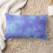 Stijlvol Storm wolk effect patroon pastel blauw Kussen (Deken)