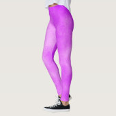 Stijlvol Storm wolkeneffect Pinky Paarse Leggings (Links)