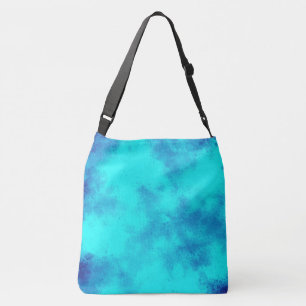 Stijlvol Stormen wolkeneffect blauw Crossbody Tas