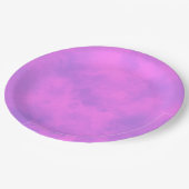 Stijlvol Stormen wolkeneffect Roze Papieren Bordje (Gekanteld)