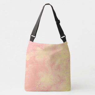 Stijlvol Stormen wolkeneffect sinaasappel & geel Crossbody Tas