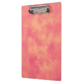 Stijlvol Stormen wolkeneffectpatroon Peach Klembord (Links)