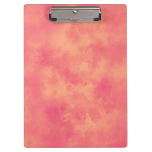 Stijlvol Stormen wolkeneffectpatroon Peach Klembord