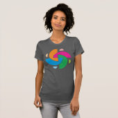 Stijlvol Swastika - India Art T-shirt (Voorkant volledig)