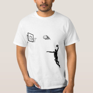 Stijlvol t-shirt voor basketbalfans