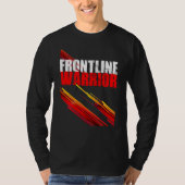 Stijlvol T-shirt voor frontline Warrior (Voorkant)