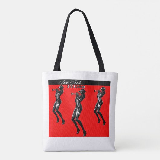 Stijlvol Tas - Een medley van Man, machine en muzi (Achterkant)