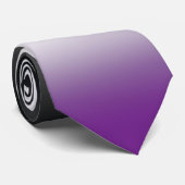 Stijlvol unisex aseksueel pride Stropdas, ace vlag Stropdas (Opgerold)