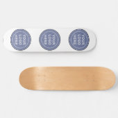 Stijlvol, verfijnd en gepersonaliseerd Multomap Skateboard (Horizontaal)