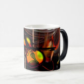 Stijlvol viool magische mok (Voorkant rechts)