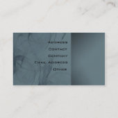 Stijlvol visitekaartje (Achterkant)