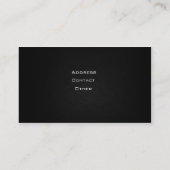 Stijlvol visitekaartje (Achterkant)