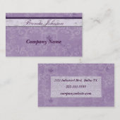 Stijlvol Visitekaartje (Voorkant / Achterkant)