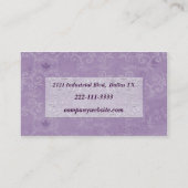 Stijlvol Visitekaartje (Achterkant)