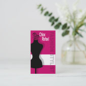 Stijlvol Visitekaartje "Mode Stylist" (Staand voorkant)