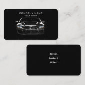 Stijlvol visitekaartje voor auto's (Voorkant / Achterkant)