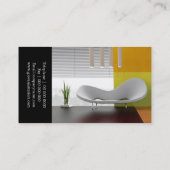 Stijlvol Visitekaartje voor interieurontwerper (Achterkant)