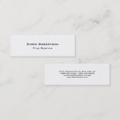 Stijlvol Visitekaartje voor moderne kunst (Voorkant / Achterkant)