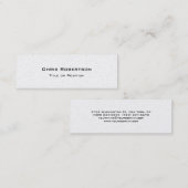 Stijlvol Visitekaartje voor moderne kunst (Voorkant / Achterkant)