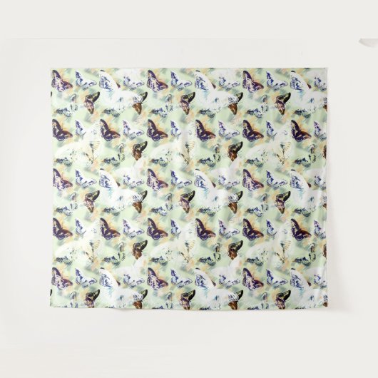 Stijlvol vlinder wandkleed (Voorkant (horizontaal))