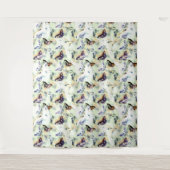 Stijlvol vlinder wandkleed (Voorkant)