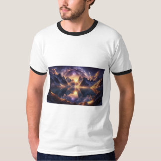 Stijlvol volledig Sleeve bedrukte Mannen T-shirt -